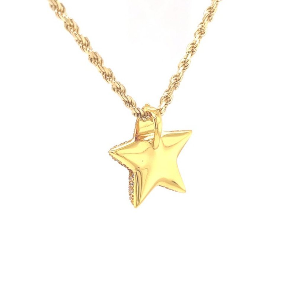 COPY - Mario Star Pendant / Hip Hop Jewelry w/ Ro… - Picture 3 of 3